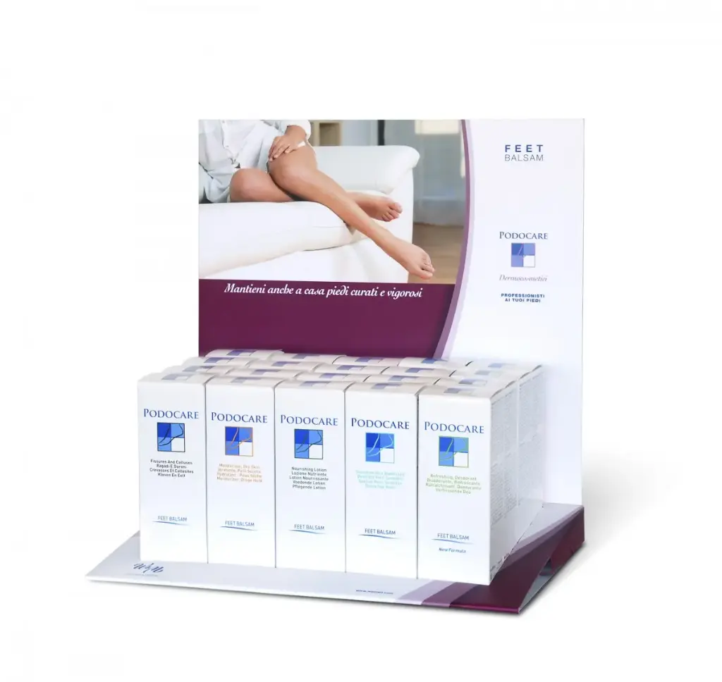 Foot balsem display | Podocare